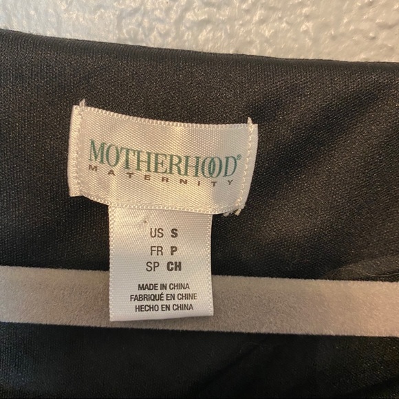 MOTHERHOOD MATERNITY BLUE VELVET DRESS {S} - Picture 6 of 8